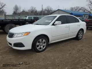 2010 Kia Optima LX with VIN KNAGG4A82A5396326, listed as a Copart auction lot 44158505 with 0 mi miles and Salvage Title. Bid and sale history available at carsss.com. Image 1.