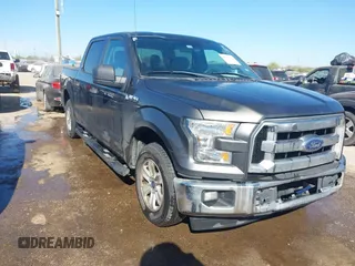2017 Ford F-150 XL with VIN 1FTEW1CF7HKE13169, listed as a IAAI auction lot 41817684 with 177,802 mi miles. Bid and sale history available at carsss.com. Image 1.
