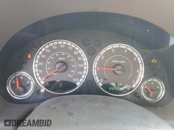 2005 Jeep Liberty Limited with VIN 1J8GK58K85W580221, listed as a Copart auction lot 80895754 with 209,018 mi miles and Salvage Title. Bid and sale history available at carsss.com. Image 9.