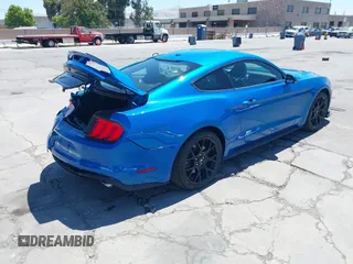 2019 Ford Mustang EcoBoost with VIN 1FA6P8TH7K5119181, listed as a IAAI auction lot 42531504 with 80,292 mi miles and . Bid and sale history available at DreamBid. Image 4.