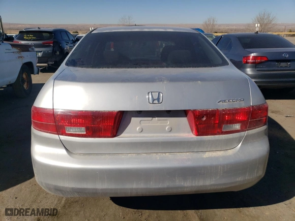 2005 Honda Accord Sdn DX with VIN 1HGCM56195A111048, listed as a Copart auction lot 43404785 with 136,280 mi miles and Salvage Title. Bid and sale history available at carsss.com. Image 6.
