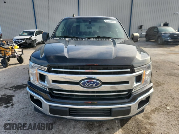 2019 Ford F-150 XL with VIN 1FTEW1CB6KFB18660, listed as a Copart auction lot 61156835 with 90,084 mi miles and Salvage title. Bid and sale history available at DreamBid. Image 5.