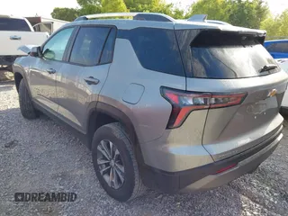 2025 Chevrolet Equinox FWD LT with VIN 3GNAXHEG5SL185017, listed as a IAAI auction lot 42153417 with 15,434 mi miles and . Bid and sale history available at DreamBid. Image 3.