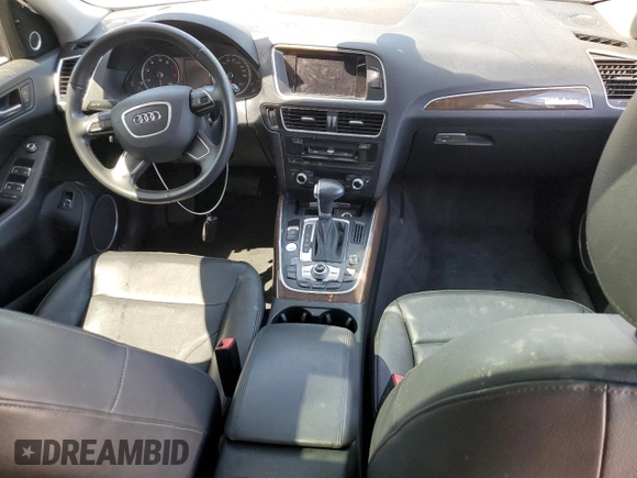 2015 Audi Q5 Premium Plus with VIN WA1LFAFPXFA139586, listed as a Copart auction lot 57821705 with 109,994 mi miles and Salvage title. Bid and sale history available at DreamBid. Image 8.