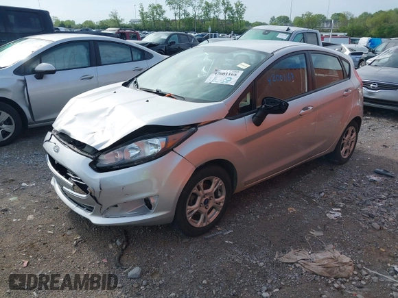 2014 Ford Fiesta SE with VIN 3FADP4EJ0EM215958, listed as a IAAI auction lot 42001168 with 115,231 mi miles and . Bid and sale history available at DreamBid. Image 2.