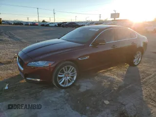 2016 Jaguar XF 35t Prestige with VIN SAJBE4BV1GCY09866, listed as a Copart auction lot 89121665 with 52,631 mi miles and Clean Title. Bid and sale history available at carsss.com. Image 1.