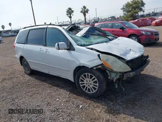 2008 Toyota Sienna XLE with VIN 5TDZK22C48S149718, listed as a IAAI auction lot 41473363 with 1 mi miles. Bid and sale history available at carsss.com. Image 1.