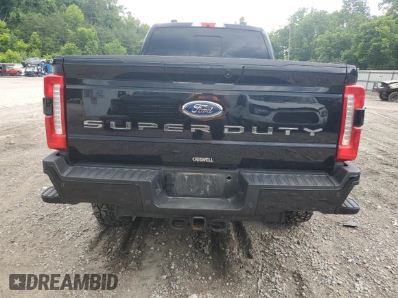 2023 Ford F-250 XL z VIN 1FT8W2BM2PED05915, wystawiony jako Copart lot #60057915 z przebiegiem 49 594 mil mil oraz Szkoda całkowita • Salvage title. Historia ofert i sprzedaży dostępna na DreamBid. Obrazek 6.