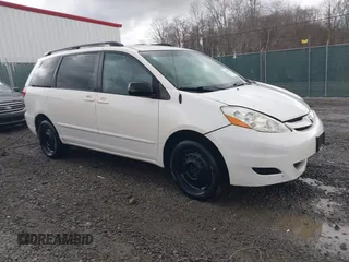 2006 Toyota Sienna LE with VIN 5TDBA23C56S057744, listed as a IAAI auction lot 41663288 with 158,299 mi miles and . Bid and sale history available at DreamBid. Image 1.
