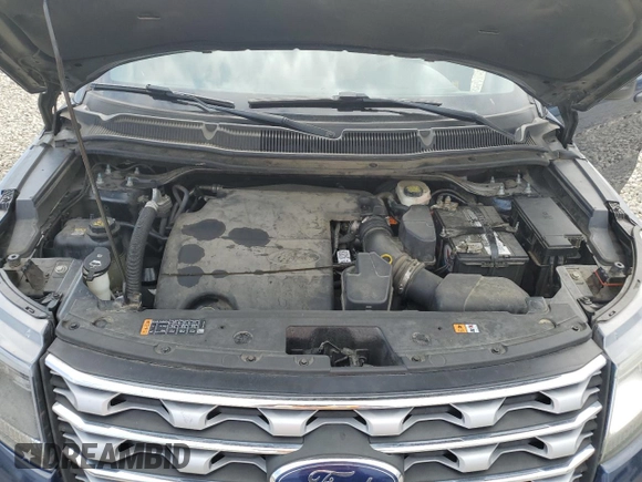 2017 Ford Explorer с VIN 1FM5K7B83HGE33600, выставлен на аукционе Copart как лот 57730795 с пробегом 140 539 миль миль и Списание • Salvage title. История ставок и продаж доступна на DreamBid. Изображение 12.