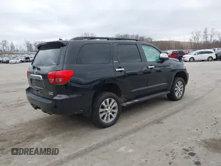 2016 Toyota Sequoia Limited with VIN 5TDJY5G14GS143565, listed as a IAAI auction lot 41823068 with 144,566 mi miles. Bid and sale history available at carsss.com. Image 4.