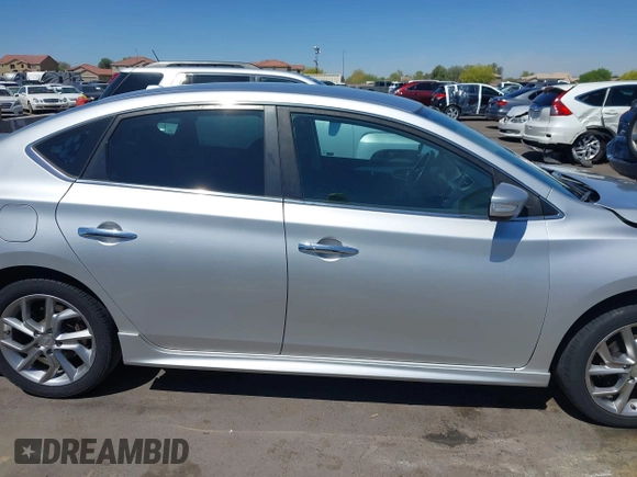 2015 Nissan Sentra SR with VIN 3N1AB7APXFY309155, listed as a IAAI auction lot 42158715 with 118,063 mi miles and . Bid and sale history available at DreamBid. Image 13.