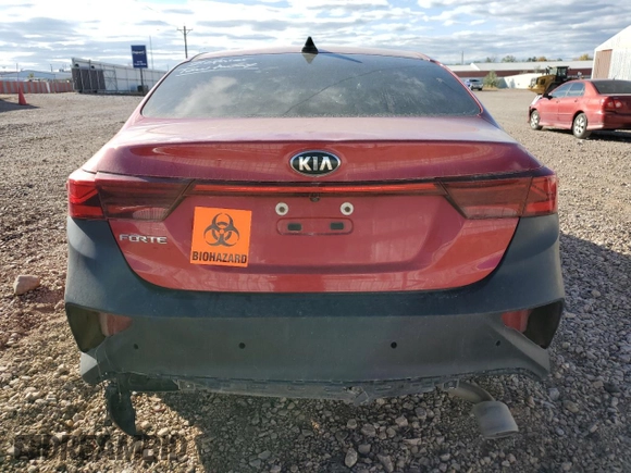 2020 Kia Forte LXS with VIN 3KPF24AD6LE220302, listed as a Copart auction lot 77823184 with 66,517 mi miles and Salvage Title. Bid and sale history available at carsss.com. Image 6.
