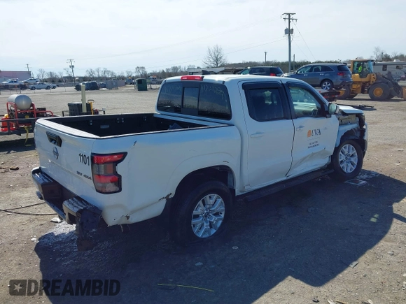 2022 Nissan Frontier SV с VIN 1N6ED1EK3NN643248, выставлен на аукционе IAAI как лот 41751224 с пробегом 14 256 миль миль и . История ставок и продаж доступна на DreamBid. Изображение 4.