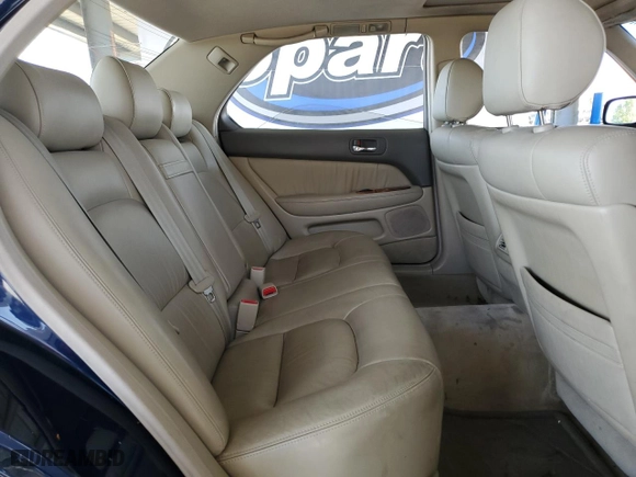 1998 Lexus LS 400 Luxury Sdn with VIN JT8BH28F9W0114902, listed as a Copart auction lot 53555205 with 285,461 mi miles and Clean Title. Bid and sale history available at carsss.com. Image 10.