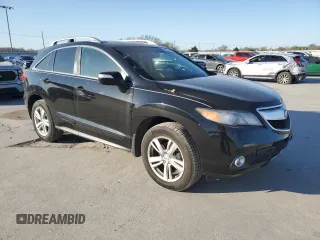 2014 Acura RDX Tech Pkg with VIN 5J8TB3H51EL005806, listed as a Copart auction lot 49613525 with 134,827 mi miles and Salvage Title. Bid and sale history available at carsss.com. Image 4.