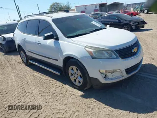 2017 Chevrolet Traverse LS with VIN 1GNKRFED6HJ102218, listed as a IAAI auction lot 41807836 with 109,128 mi miles. Bid and sale history available at carsss.com. Image 1.
