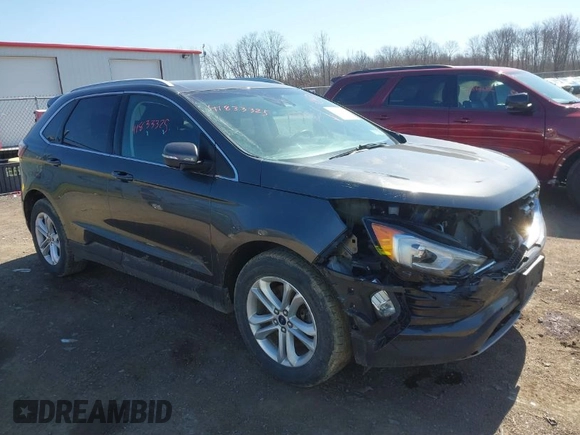 2019 Ford Edge SEL with VIN 2FMPK4J95KBB73037, listed as a IAAI auction lot 41833325 with 72,367 mi miles. Bid and sale history available at carsss.com. Image 1.