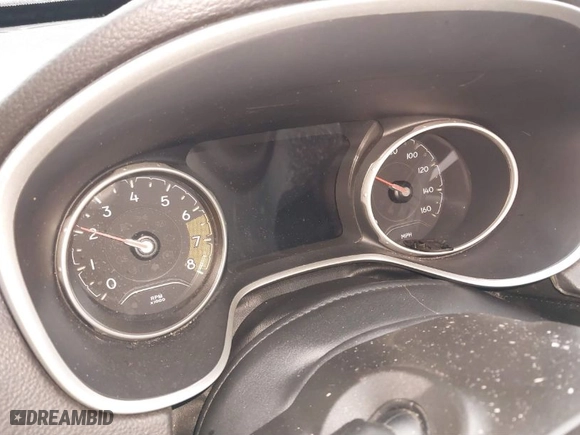 2020 Jeep Compass Limited with VIN 3C4NJDCB3LT127484, listed as a IAAI auction lot 41511639 with 1 mi miles. Bid and sale history available at carsss.com. Image 7.