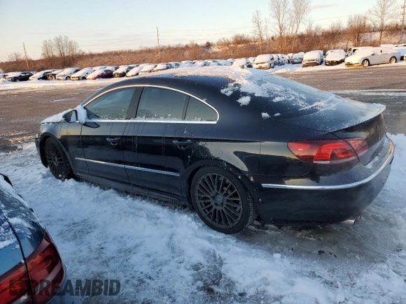 2014 Volkswagen CC Sport with VIN WVWBN7AN9EE505056, listed as a Copart auction lot 87305504 with 168,585 mi miles and Salvage Title. Bid and sale history available at carsss.com. Image 2.