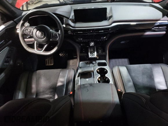 2023 Acura MDX w/A-Spec Package with VIN 5J8YE1H04PL040249, listed as a Copart auction lot 44344885 with Not Provided miles and Salvage Title. Bid and sale history available at DreamBid. Image 8.