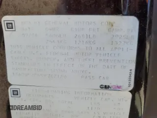 1995 Cadillac Fleetwood z VIN 1G6DW52P6SR702106, wystawiony jako Copart lot #48826215 z przebiegiem 140 971 mil mil oraz Szkoda całkowita • Salvage title. Historia ofert i sprzedaży dostępna na DreamBid. Obrazek 12.