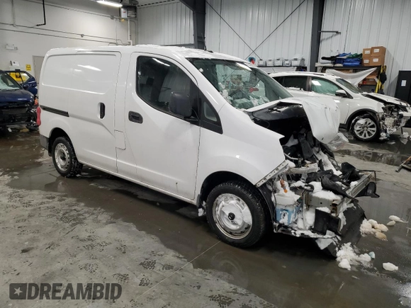 2021 Nissan NV200 S with VIN 3N6CM0KN2MK708904, listed as a Copart auction lot 45185975 with 67,639 mi miles and Salvage title. Bid and sale history available at DreamBid. Image 4.