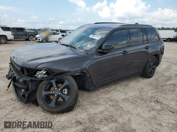 2023 Jeep Grand Cherokee Altitude with VIN 1C4RJGAG7PC573429, listed as a Copart auction lot 58052174 with 9,704 mi miles and Salvage title. Bid and sale history available at DreamBid. Image 1.