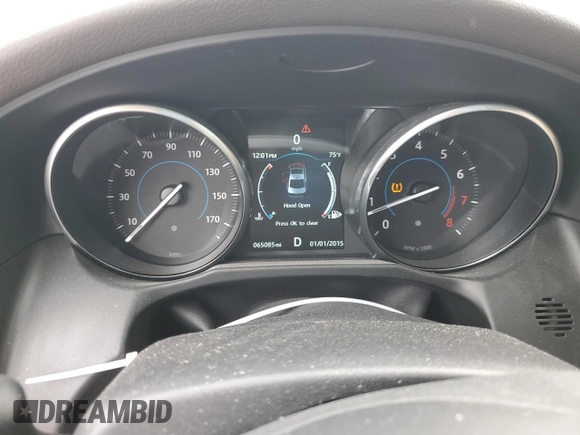 2017 Jaguar XF 35t Premium with VIN SAJBD4BV7HCY48451, listed as a Copart auction lot 58133385 with 65,085 mi miles and Salvage title. Bid and sale history available at DreamBid. Image 9.