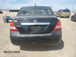 2010 Nissan Versa S with VIN 3N1BC1AP0AL409740, listed as a Copart auction lot 48996685 with 136,924 mi miles and Salvage Title. Bid and sale history available at DreamBid. Image 6.