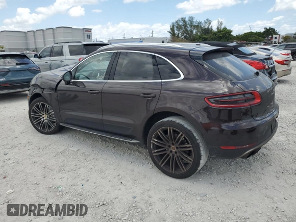 2017 Porsche Macan S with VIN WP1AB2A50HLB14917, listed as a Copart auction lot 53708615 with 112,512 mi miles and Salvage Title. Bid and sale history available at DreamBid. Image 2.