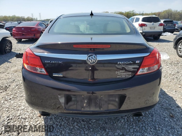 2011 Buick Regal CXL Turbo TO3 with VIN W04GX5GV4B1095226, listed as a Copart auction lot 51241725 with 149,433 mi miles and Salvage Title. Bid and sale history available at carsss.com. Image 6.