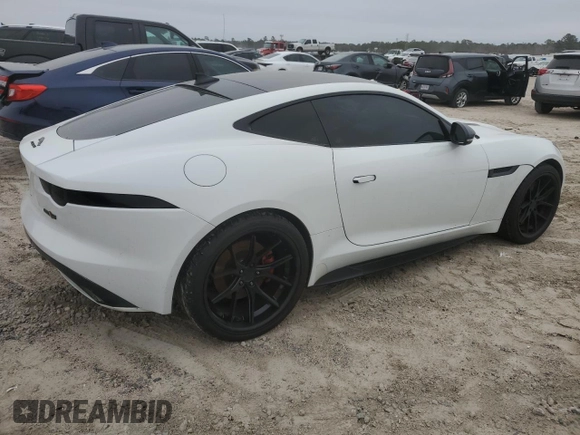 2016 Jaguar F-Type S with VIN SAJWJ6BV9G8K35173, listed as a Copart auction lot 46548855 with 44,956 mi miles and Clean Title. Bid and sale history available at DreamBid. Image 3.