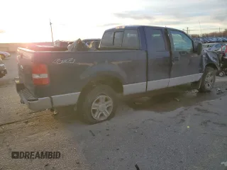 2007 Ford F-150 STX with VIN 1FTRX14W47FB55939, listed as a Copart auction lot 86998204 with 194,991 mi miles and Salvage Title. Bid and sale history available at carsss.com. Image 3.