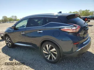 2017 Nissan Murano SL with VIN 5N1AZ2MH5HN106959, listed as a Copart auction lot 54907795 with 171,134 mi miles and Clean Title. Bid and sale history available at DreamBid. Image 2.