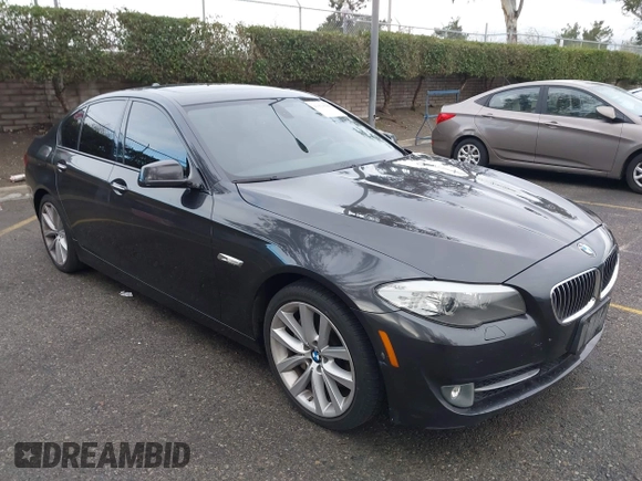 2011 BMW 5 Series 535i with VIN WBAFR7C53BC603149, listed as a IAAI auction lot 41424588 with 161,404 mi miles and . Bid and sale history available at carsss.com. Image 1.