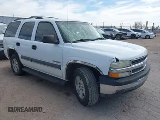 2003 Chevrolet Tahoe LS z VIN 1GNEC13V83R142873, wystawiony jako IAAI lot #42196504 z przebiegiem 167 040 mil mil oraz . Historia ofert i sprzedaży dostępna na DreamBid. Obrazek 1.