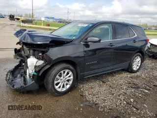 2019 Chevrolet Equinox LT z VIN 2GNAXKEV2K6164125, wystawiony jako Copart lot #55893635 z przebiegiem 67 571 mil mil oraz Czysty tytuł • Clean title. Historia ofert i sprzedaży dostępna na DreamBid. Obrazek 1.