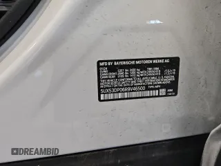 2024 BMW X3 xDrive30i with VIN 5UX53DP06R9V46500, listed as a Copart auction lot 53400455 with 31,285 mi miles and Clean Title. Bid and sale history available at DreamBid. Image 12.