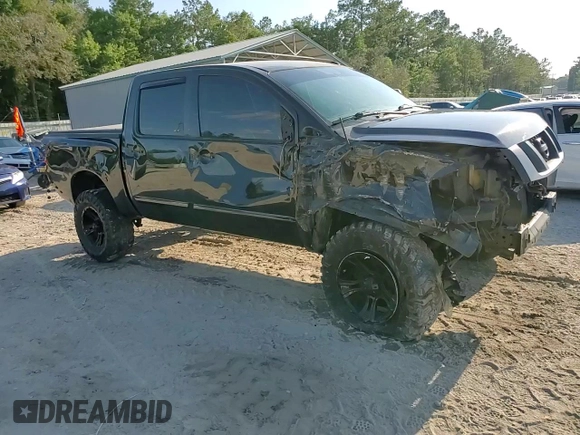 2012 Nissan Titan SV with VIN 1N6BA0EC0CN316317, listed as a Copart auction lot 57576905 with 113,323 mi miles and Salvage title. Bid and sale history available at DreamBid. Image 13.