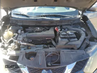 2015 Nissan Rogue S with VIN 5N1AT2MLXFC840222, listed as a Copart auction lot 50228225 with 200,263 mi miles and Salvage Title. Bid and sale history available at DreamBid. Image 12.
