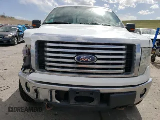 2012 Ford F-150 XL with VIN 1FTFX1EF8CFA01181, listed as a Copart auction lot 53817585 with 186,548 mi miles and Salvage Title. Bid and sale history available at carsss.com. Image 5.