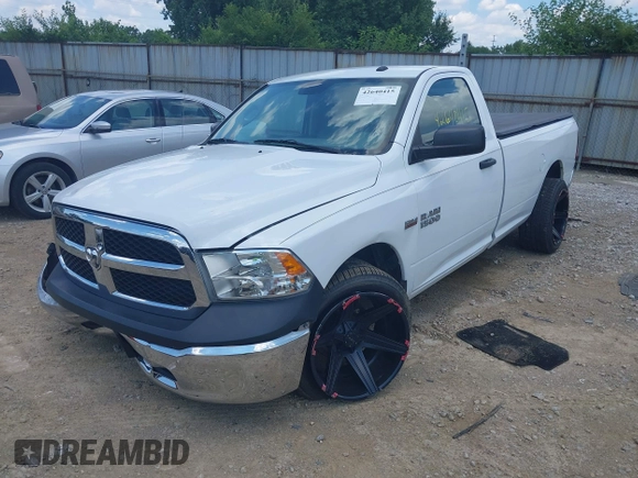 2014 Ram 1500 Tradesman with VIN 3C6JR6DT4EG186606, listed as a IAAI auction lot 42640415 with 113,110 mi miles and . Bid and sale history available at DreamBid. Image 17.