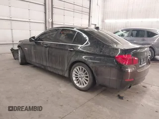 2011 BMW 5 Series 535i xDrive with VIN WBAFU7C58BC778429, listed as a IAAI auction lot 41554736 with 129,163 mi miles. Bid and sale history available at carsss.com. Image 3.