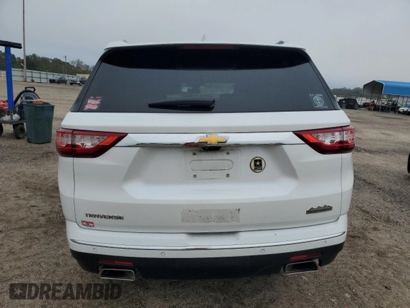 2020 Chevrolet Traverse High Country with VIN 1GNERNKW2LJ128319, listed as a Copart auction lot 79621524 with 83,590 mi miles and Salvage title. Bid and sale history available at DreamBid. Image 6.