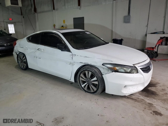 2011 Honda Accord Cpe EX with VIN 1HGCS1B7XBA015143, listed as a Copart auction lot 86163484 with 144,196 mi miles and Salvage Title. Bid and sale history available at carsss.com. Image 4.