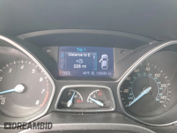 2013 Ford Focus SE with VIN 1FADP3F21DL223553, listed as a Copart auction lot 51705415 with 159,580 mi miles and Salvage Title. Bid and sale history available at carsss.com. Image 9.