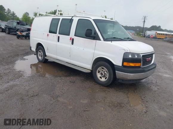 2017 GMC Savana Cargo z VIN 1GTW7AFF3H1903983, wystawiony jako IAAI lot #42369550 z przebiegiem 112 140 mil mil oraz . Historia ofert i sprzedaży dostępna na DreamBid. Obrazek 1.