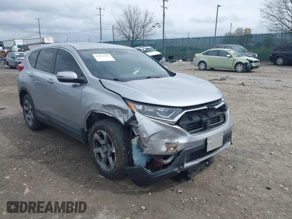 2017 Honda CR-V EX with VIN 2HKRW2H59HH645455, listed as a IAAI auction lot 41951485 with 144,392 mi miles. Bid and sale history available at carsss.com. Image 6.