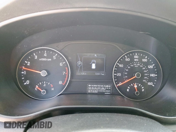 2019 Kia Sportage EX with VIN KNDPN3AC9K7590056, listed as a Copart auction lot 62446895 with 72,011 mi miles and Salvage title. Bid and sale history available at DreamBid. Image 9.